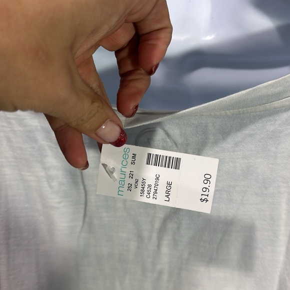 NWT Maurice’s 24/7 casual tee - Picture 4 of 5